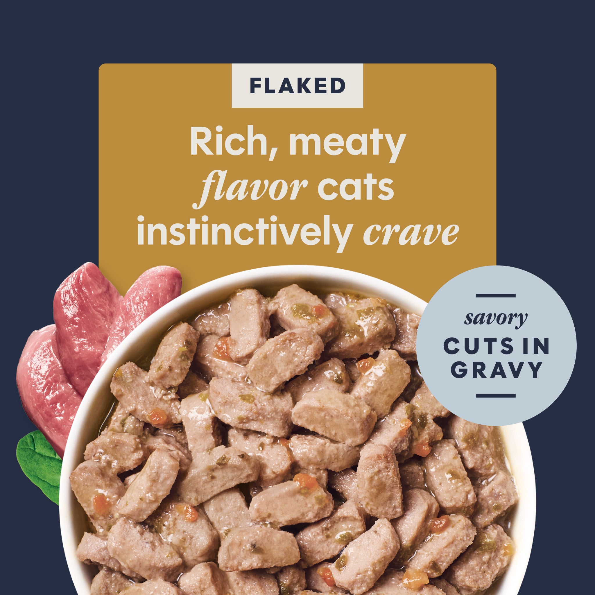 Flaked Duck Entrée