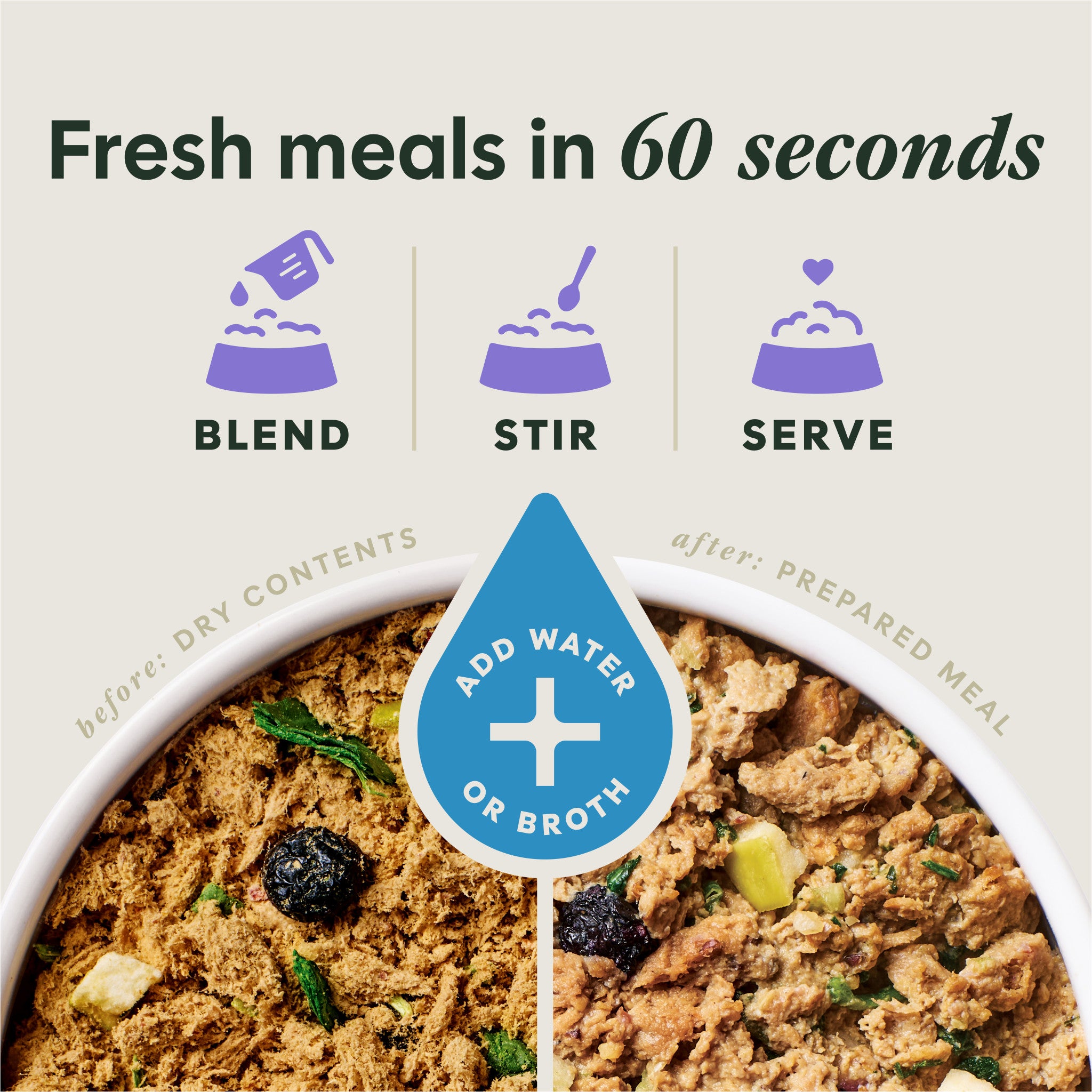 FreshDried Meal Blends Beef & Orchard Blend