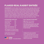 Flaked Rabbit Entrée