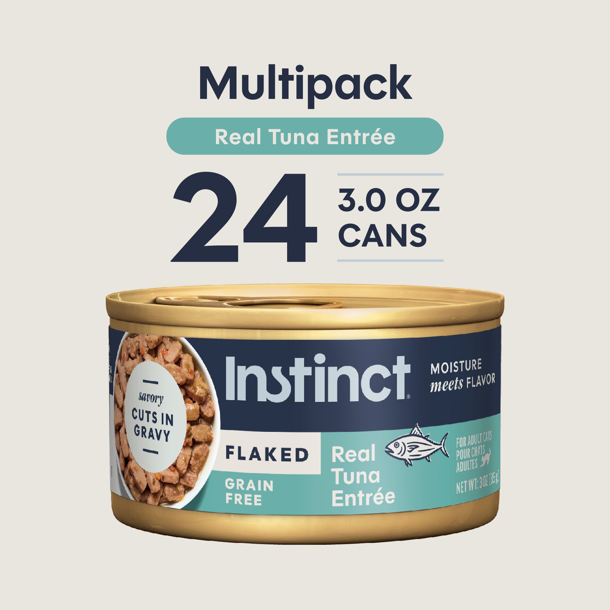 Flaked Tuna Entrée