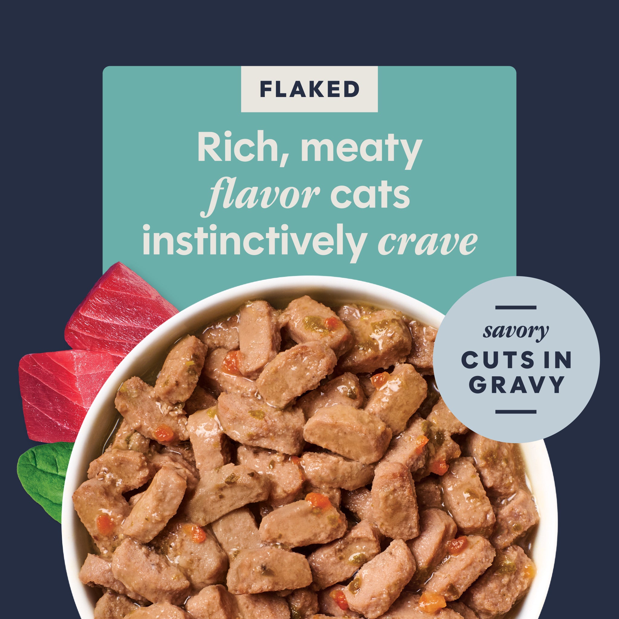 Flaked Tuna Entrée